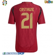 Maglie da calcio Belgio Timothy Castagne #21 Prima Maglia Europei 2024 Manica Corta